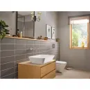 Смеситель для раковины Hansgrohe Rebris E 72568000 встраиваемый, с выпуском, хром