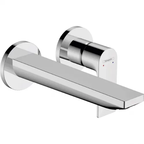 Смеситель для раковины Hansgrohe Rebris E 72568000 встраиваемый, с выпуском, хром