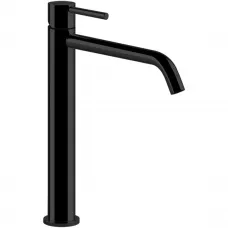 Смеситель для раковины Gessi Via Tortona 18606#299 без донного клапана, черный матовый