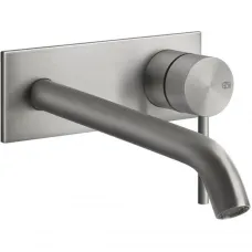 Смеситель для раковины Gessi Gessi316 54090#239 встраиваемый, без донного клапана, нержавеющая сталь