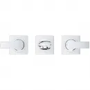 Смеситель для раковины Grohe Allure 20189002 встраиваемый, без донного клапана, хром
