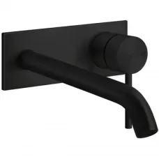 Смеситель для раковины Gessi Gessi316 54090#299 встраиваемый, без донного клапана, черный матовый