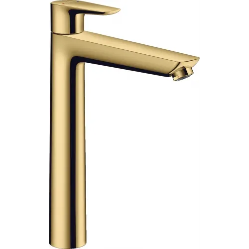 Смеситель для раковины Hansgrohe Talis E 71716990 с донным клапаном, золотой