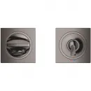 Смеситель для раковины Grohe Allure 19309A02 встраиваемый, без донного клапана, темный графит глянец