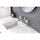 Смеситель для раковины Abber Wasser Kreis AF81122 встраиваемый, хром