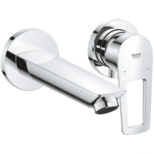 Смеситель для раковины Grohe BauLoop New 20289001 встраиваемый, без донного клапана, хром
