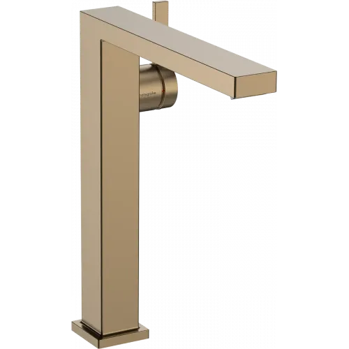 Смеситель для раковины Hansgrohe Tecturis E 73070140 CoolStart, с донным клапаном, бронза