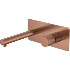 Смеситель для раковины Boheme Stick Touch 125-CB.2 встраиваемый, медь матовая