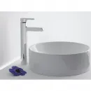 Смеситель для раковины Jacob Delafon Singulier E10861-CP без донного клапана, хром
