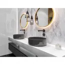 Смеситель для раковины Timo Saona 2373/03SM встраиваемый, сенсорный, черный матовый