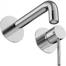 Смеситель для раковины Cezares Relax RELAX-BLI2-1-01-W0 встраиваемый, без донного клапана, хром