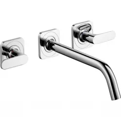 Смеситель для раковины Axor Citterio M 34315000 встраиваемый, с выпуском, хром