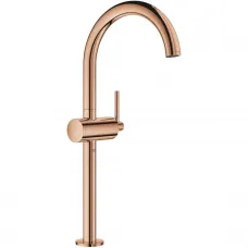 Смеситель для раковины Grohe Atrio New 32647DA3 с донным клапаном, теплый закат глянец