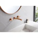 Смеситель для раковины Abber Emotion AF88121RG встраиваемый, розовое золото
