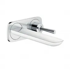 Смеситель для раковины Hansgrohe PuraVida 15084400 встраиваемый, хром/белый