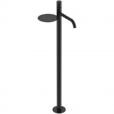 Смеситель напольный для раковины Boheme Stick Diamond 120-BB черный матовый