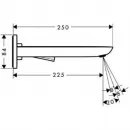 Смеситель для раковины Hansgrohe PuraVida 15085000 встраиваемый, хром