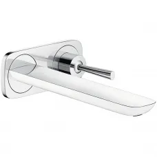 Смеситель для раковины Hansgrohe PuraVida 15085400 встраиваемый, хром/белый