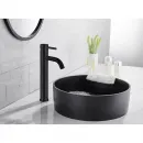 Смеситель для раковины Abber Wasser Kreis AF8111B черный матовый