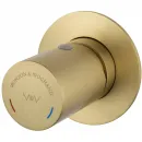 Смеситель для раковины Wonzon & Woghand WW-105-BG встраиваемый, золотой матовый
