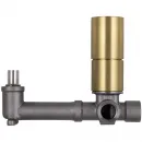 Смеситель для раковины Wonzon & Woghand WW-105-BG встраиваемый, золотой матовый