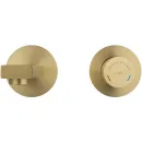 Смеситель для раковины Wonzon & Woghand WW-105-BG встраиваемый, золотой матовый
