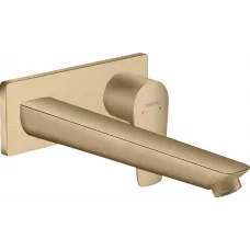 Смеситель для раковины Hansgrohe Talis E 71734140 встраиваемый, без донного клапана, бронза