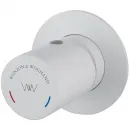 Смеситель для раковины Wonzon & Woghand WW-105-MW встраиваемый, белый матовый
