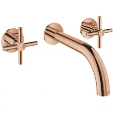 Смеситель для раковины Grohe Atrio New 20164DA3 встраиваемый, без донного клапана, теплый закат глянец
