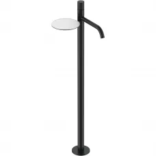 Смеситель напольный для раковины Boheme Stick Spirale 120-BB.4 черный матовый