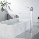 Смеситель для раковины Vincea Desire VBF-1D2CH без донного клапана, хром