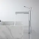 Смеситель для раковины Vincea Desire VBF-1D2CH без донного клапана, хром