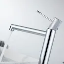 Смеситель для раковины Vincea Desire VBF-1D2CH без донного клапана, хром