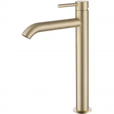 Смеситель для раковины Abber Wasser Kreis AF8111G золотой матовый