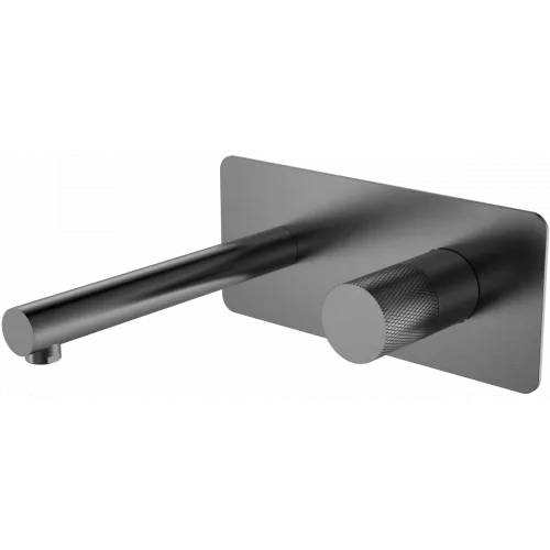 Смеситель для раковины Boheme Stick Touch 125-GM.2 встраиваемый, графит матовый