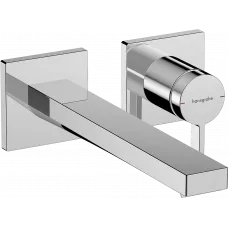 Смеситель для раковины Hansgrohe Tecturis E 73051000 встраиваемый, с выпуском, хром