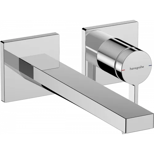Смеситель для раковины Hansgrohe Tecturis E 73051000 встраиваемый, с выпуском, хром