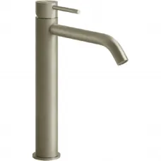 Смеситель для раковины Gessi Gessi316 54006#726 без донного клапана, светлая бронза матовая