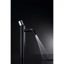 Смеситель для раковины Boheme Stick Diamond 122-BCR хром/черный матовый