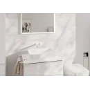 Смеситель для раковины Hansgrohe Tecturis E 73051700 встраиваемый, с выпуском, белый матовый