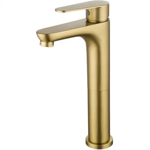 Смеситель для раковины Wonzon & Woghand Alfa WW-A40232-BG золотой матовый