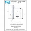 Смеситель для раковины Remer Qubika Q10LB с донным клапаном, хром