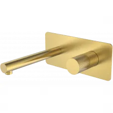 Смеситель для раковины Boheme Stick Touch 125-MG.2 встраиваемый, золотой матовый