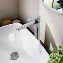 Смеситель для раковины VitrA Root Round A42707EXP без донного клапана, хром