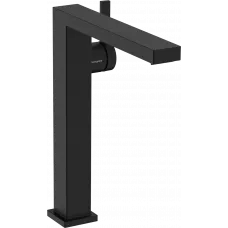 Смеситель для раковины Hansgrohe Tecturis E 73070670 CoolStart, с донным клапаном, черный матовый
