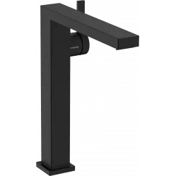 Смеситель для раковины Hansgrohe Tecturis E 73070670 CoolStart, с донным клапаном, черный матовый