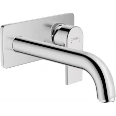 Смеситель для раковины Hansgrohe Vernis Shape 71578000 встраиваемый, без донного клапана, хром