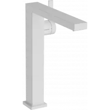 Смеситель для раковины Hansgrohe Tecturis E 73070700 CoolStart, с донным клапаном, белый матовый