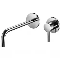 Смеситель для раковины Paffoni Light LIG007CR70 встраиваемый, без донного клапана, хром