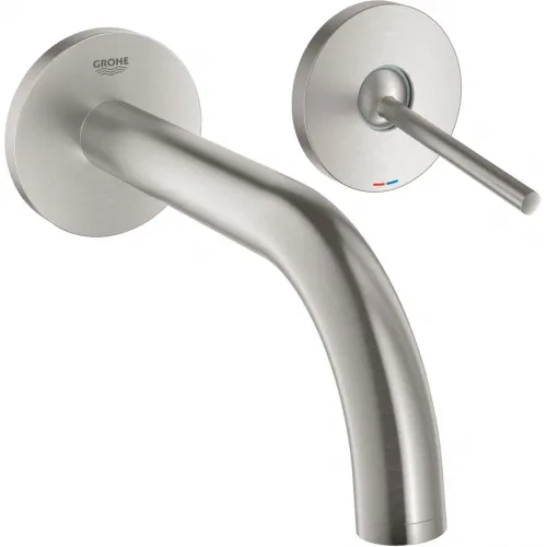 Смеситель для раковины Grohe Atrio New 19287DC3 встраиваемый, без донного клапана, суперсталь